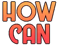 a pixel art drawing of the words how can