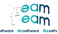 a logo for dream team ibs software and ibssoftwa