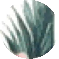 a blurred image of a circle with a few lines on it