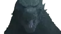 a close up of a monster with its mouth open and its tongue sticking out