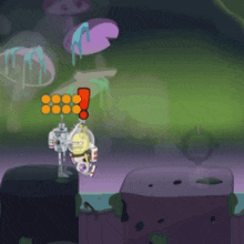 a cartoon scene with a sign that says " ed "